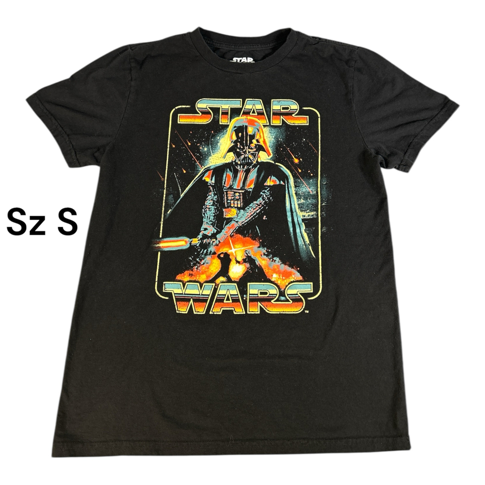 STAR WARS Darth Vader Black T-Shirt Sz Small - Picture 1 of 4